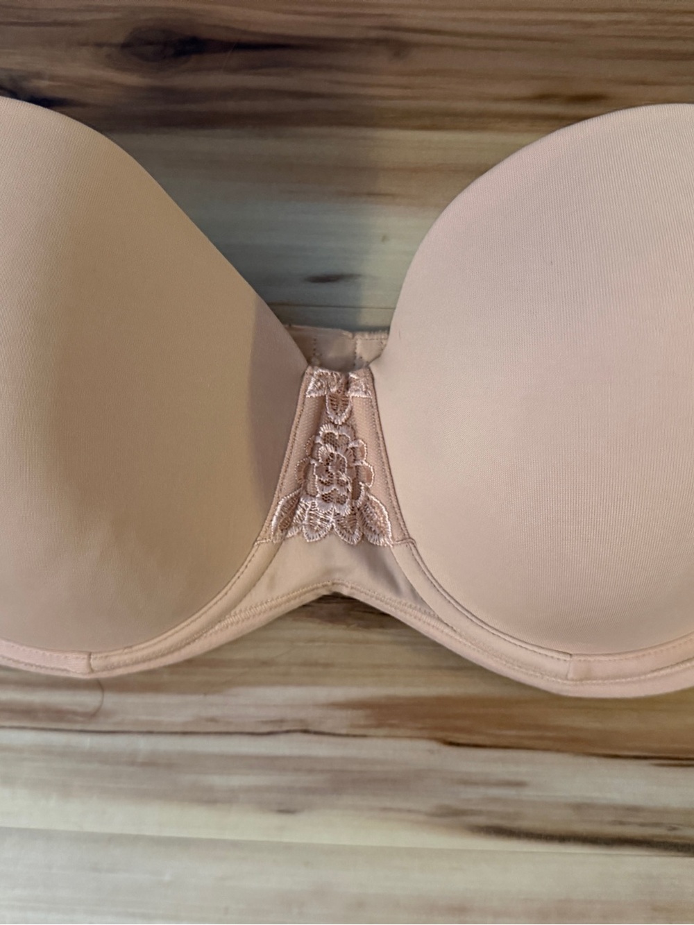 Vanity Fair Nude Strapless Bra 36D Style 74380